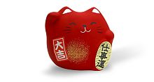 Сувенир Манэки Кот 5см, ручная работа (made in Japan)